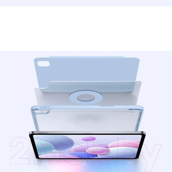 Изображение товара Чехол для планшета Baseus Minimalist Для iPad 10.2" / 660202566D (светло-серый)