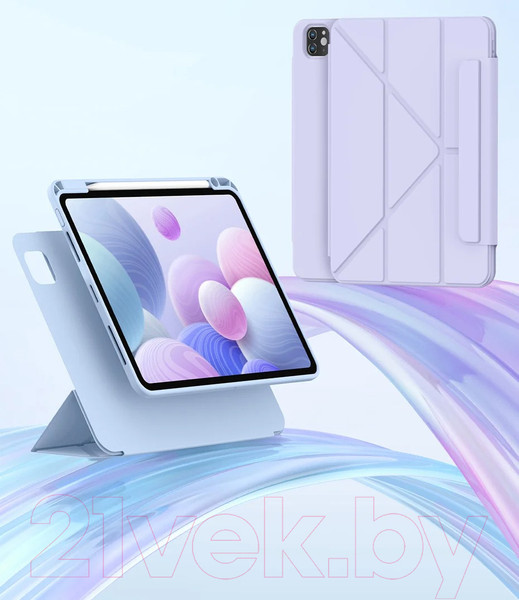 Изображение товара Чехол для планшета Baseus Minimalist Для iPad 10.2" / 660202566D (светло-серый)