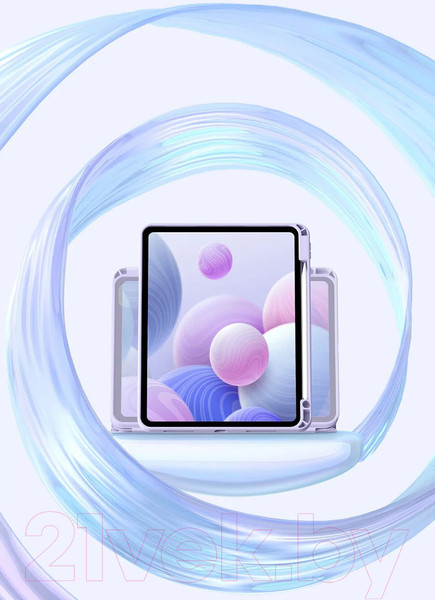 Изображение товара Чехол для планшета Baseus Minimalist Для iPad 10.2" / 660202566D (светло-серый)