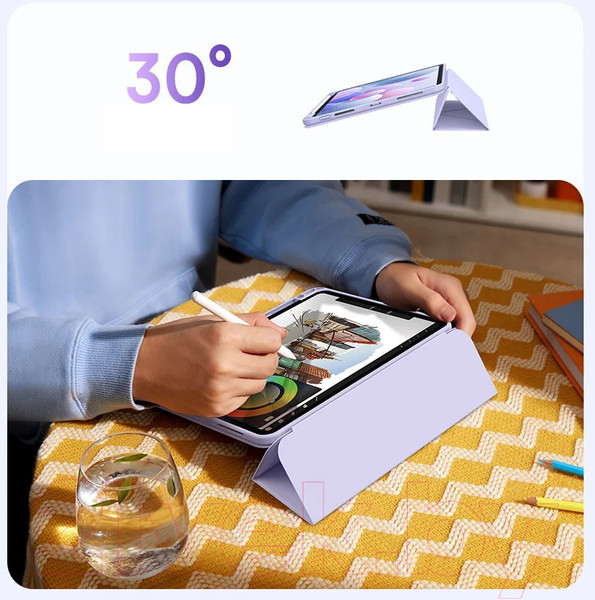 Изображение товара Чехол для планшета Baseus Minimalist Для iPad 10.2" / 660202566D (светло-серый)