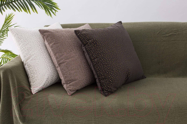 Изображение товара Наволочка декоративная Sofi de Marko Кристал 30х50 / Нав-К103-30х50 (темно-коричневый)