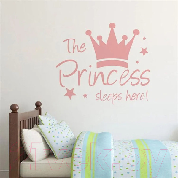 Изображение товара Наклейка на стену Sundays Home YJ912 640800101A (розовый)