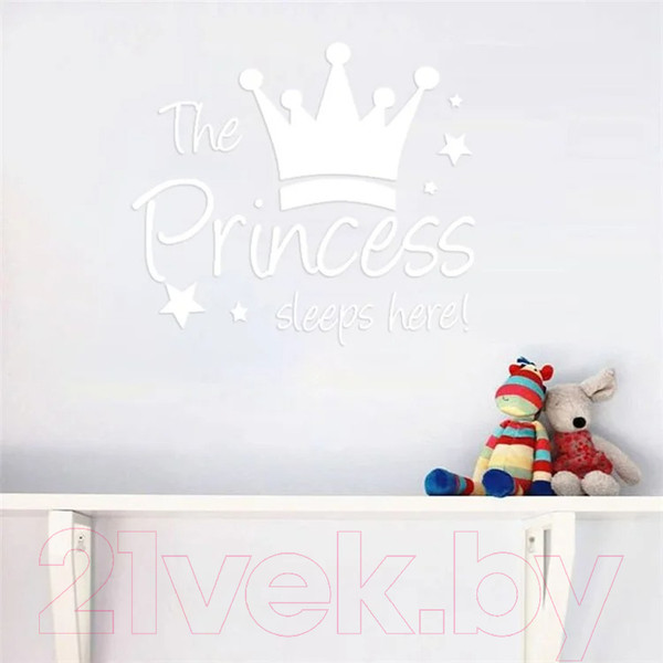 Изображение товара Наклейка на стену Sundays Home YJ912 640800101E (белый)