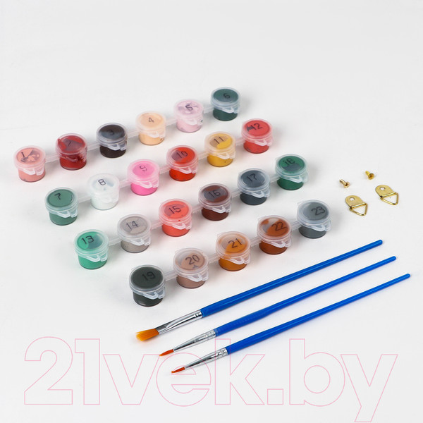 Изображение товара Картина по номерам Школа талантов Фламинго в тропиках / 9688714