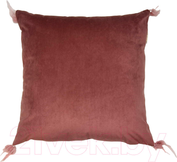 Изображение товара Наволочка декоративная Sofi de Marko Жасмин 45х45 / Нав-Ж07-45х45 (пепельно-розовый)