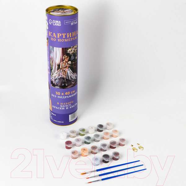 Изображение товара Картина по номерам Школа талантов Балерина / 9688709