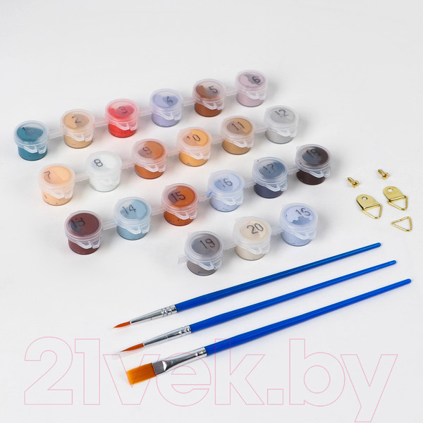 Изображение товара Картина по номерам Школа талантов Котята / 9688705