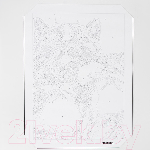 Изображение товара Картина по номерам Школа талантов Котята / 9688705