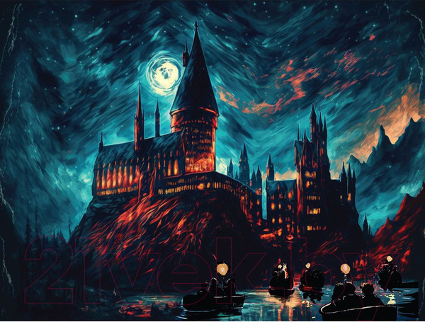 Изображение товара Картина по номерам Школа талантов Замок / 9688692