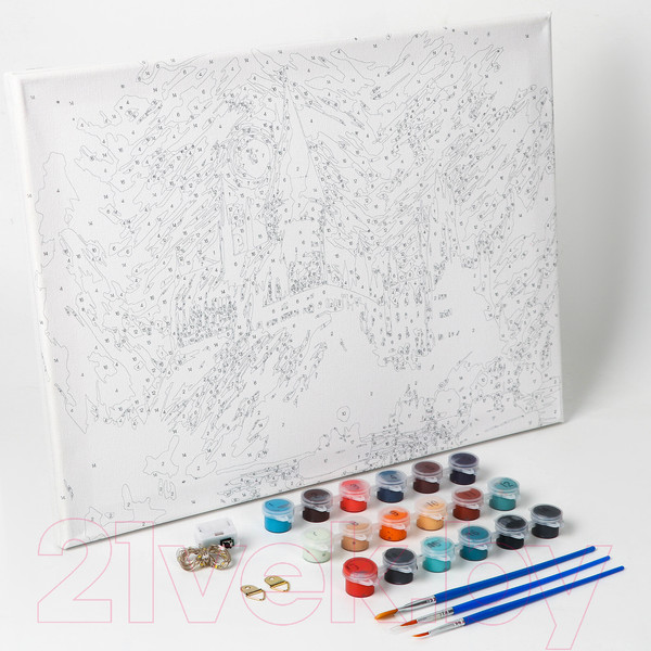 Изображение товара Картина по номерам Школа талантов Замок / 9688692