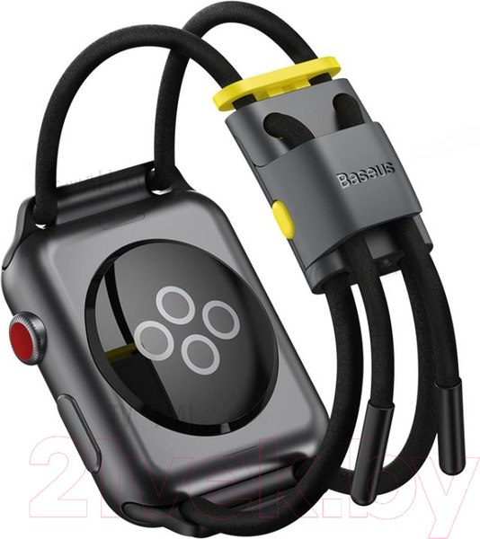 Изображение товара Ремешок для умных часов Baseus Let's Go для Apple Watch / 080800114A (черный)