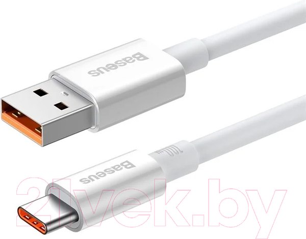 Изображение товара Кабель Baseus Superior USB to Type-C / 662802362B (1.5м, белый)