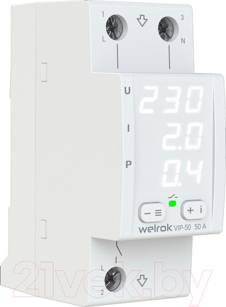 Изображение товара Реле напряжения Welrok VIP-50