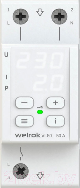 Изображение товара Реле напряжения Welrok VI-50