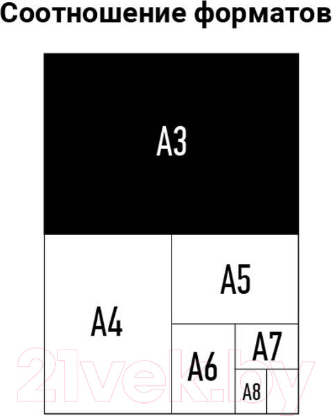 Изображение товара Пленка для ламинирования OfficeSpace А3 303x426мм 100мкм / LF7097 (100л, глянцевый)