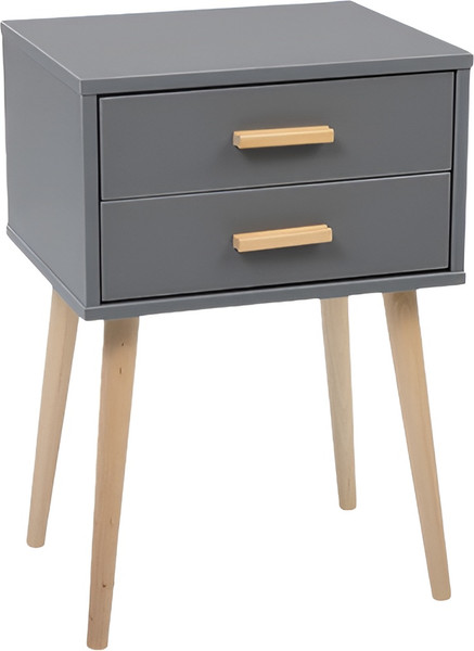 Изображение товара Прикроватная тумба Мебельград Амели (графит)