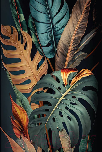 Изображение товара Картина по номерам Школа талантов Тропики / 9688695