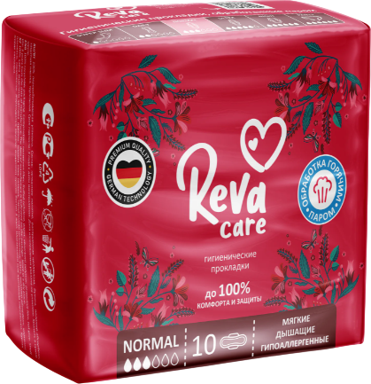 Изображение товара Прокладки гигиенические Reva Care Normal (10шт)