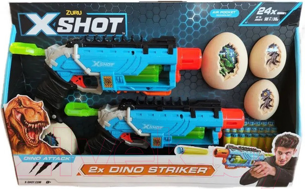 Изображение товара Набор игрушечного оружия Zuru X-Shot Dino Attack / 4878