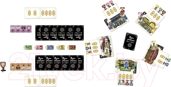 Изображение товара Настольная игра Звезда Путь лепестка. Вечер в Киото / 8888