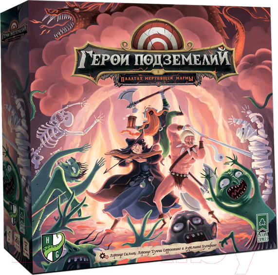Изображение товара Настольная игра Лавка Игр Герои подземелий в Палатах мертвящей магмы / ДФ003