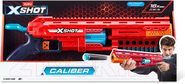 Изображение товара Бластер игрушечный Zuru X-Shot Excel Caliber / 36675