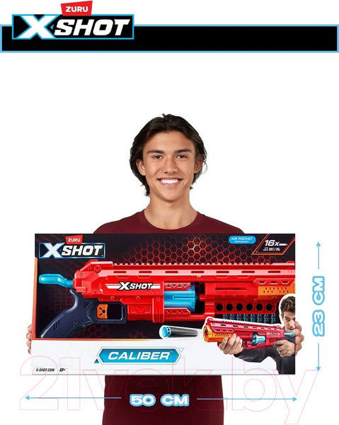 Изображение товара Бластер игрушечный Zuru X-Shot Excel Caliber / 36675