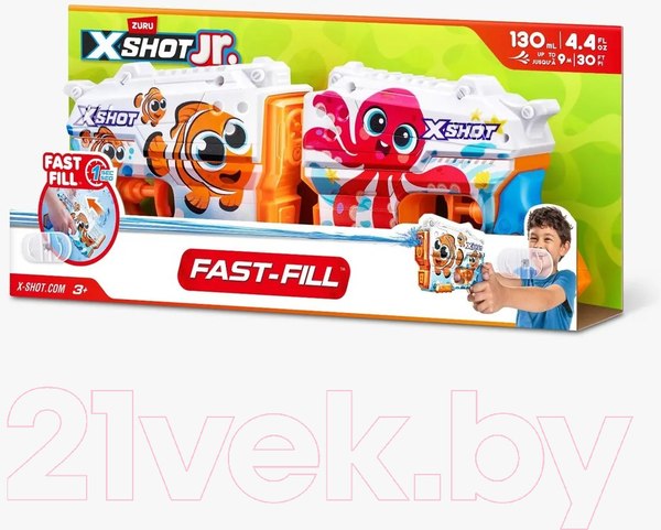 Изображение товара Набор игрушечного оружия Zuru X-Shot Water Fast Fill / 118115
