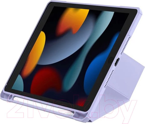 Изображение товара Чехол для планшета Baseus Minimalist Для iPad 10.2" / 660203092A (фиолетовый)