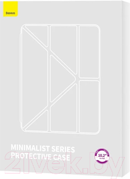 Изображение товара Чехол для планшета Baseus Minimalist Для iPad 10.2" / 660203092A (фиолетовый)