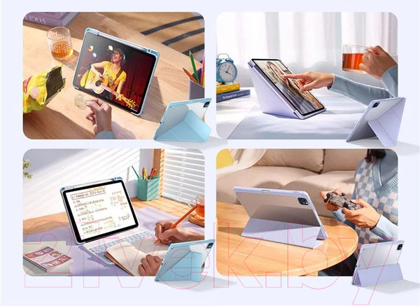 Изображение товара Чехол для планшета Baseus Minimalist Для iPad 10.2" / 660203092A (фиолетовый)