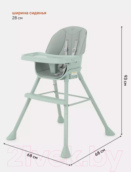Изображение товара Стульчик для кормления Rant Juicy / RH160 (Ocean Green)