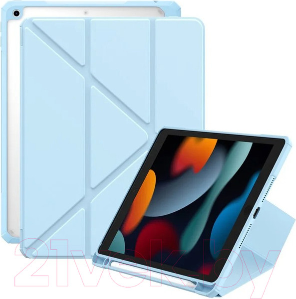 Изображение товара Чехол для планшета Baseus Minimalist Для iPad 10.2" / 660203092D (синий)