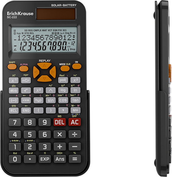 Изображение товара Калькулятор Erich Krause SC-222 Classic / 62005 (черный)