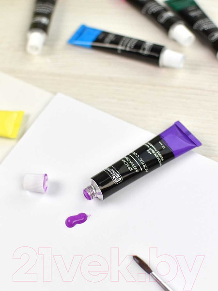 Изображение товара Акриловые краски Феникс+ Слон / 64588 (12цв)