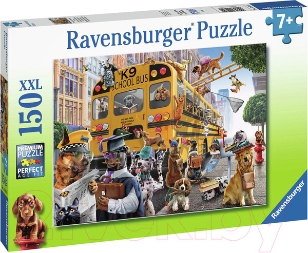 Изображение товара Пазл Ravensburger Школа животных / 12974 (150эл)