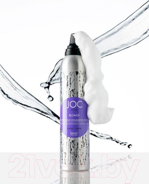Изображение товара Мусс для укладки волос Barex Joc Style Blowup Для объема сильной фиксации (300мл)
