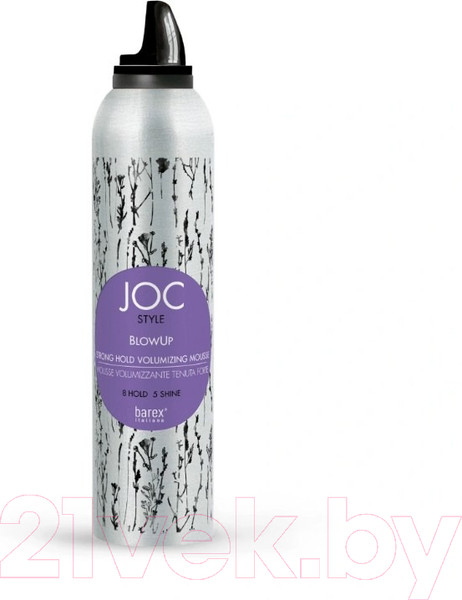Изображение товара Мусс для укладки волос Barex Joc Style Blowup Для объема сильной фиксации (300мл)