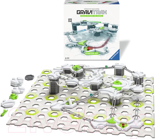Изображение товара Конструктор кинетический Ravensburger GraviTrax Стартовый набор / 22410