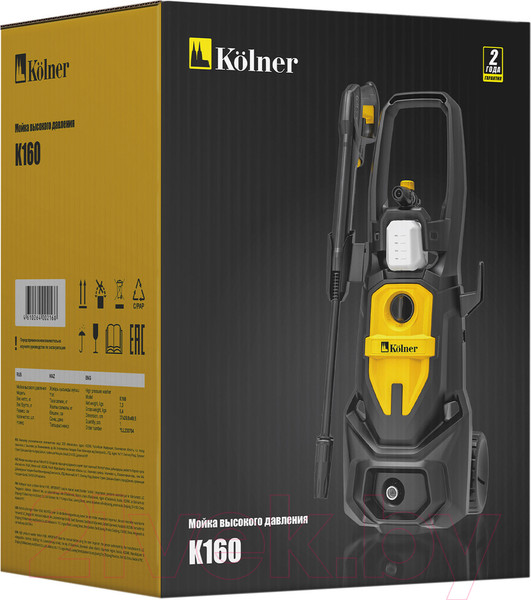 Изображение товара Мойка высокого давления Kolner K160