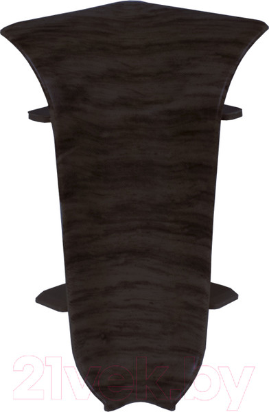 Изображение товара Уголок для плинтуса LinePlast ПВХ 58мм L048-В/2 (2шт, ироко, внутренний, флоупак)