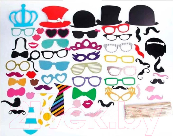 Изображение товара Набор для фотосессии Sundays Party 86021229A (60шт)