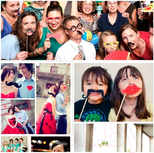 Изображение товара Набор для фотосессии Sundays Party Детский день рождения / 861200306A (27шт, голубой)