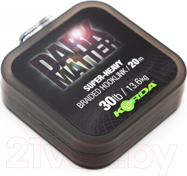 Изображение товара Поводок рыболовный Korda Dark Matter Braid 15lb 20м / KDMB15
