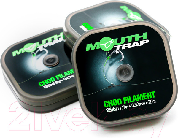 Изображение товара Поводок рыболовный Korda Mouth Trap 15lb 0.43мм 20м / KMT15