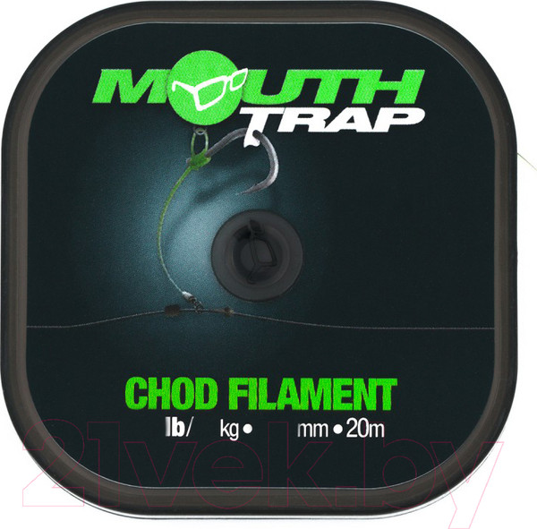Изображение товара Поводок рыболовный Korda Mouth Trap 15lb 0.43мм 20м / KMT15