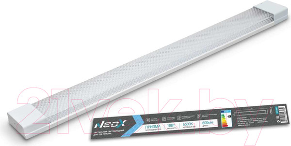Изображение товара Светильник линейный Neox ДПО-110 Призма 18Вт 230В 6500К / 4690612053134