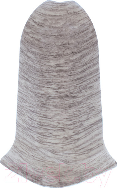 Изображение товара Уголок для плинтуса LinePlast ПВХ 58мм L001/3 (2шт, африканское дерево, внешний, флоупак)