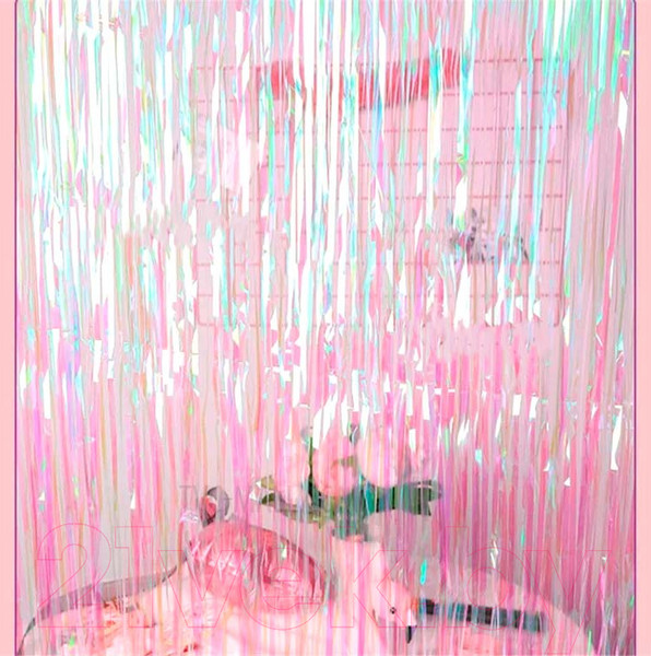 Изображение товара Штора для праздника Sundays Party 128600446A (1x2м, розовый)