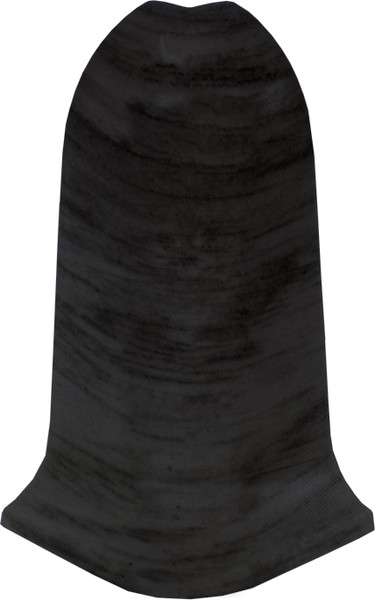 Изображение товара Уголок для плинтуса LinePlast ПВХ 58мм L025/3 (2шт, венге темный, внешний, флоупак)